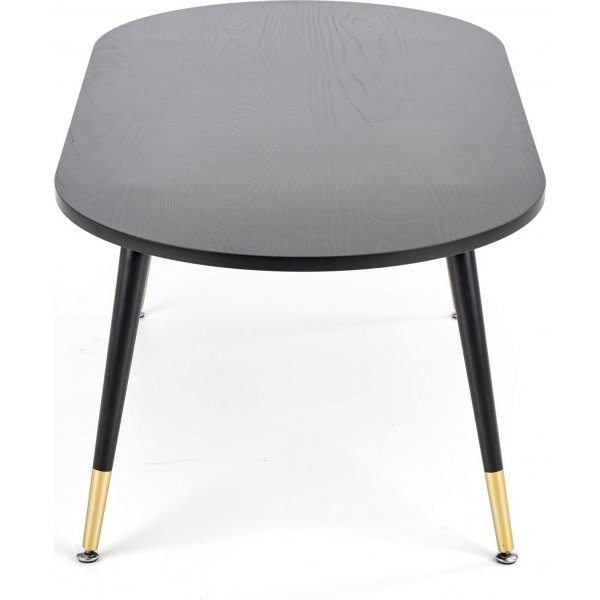 Table basse Noel 120x 60 cm - Noir/or Table basse Noel 120x 60 cm - Noir/or