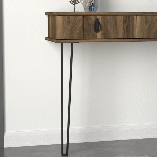 Table d\\\'appoint Lost 120 x 36 cm - Noyer Table d\\\'appoint Lost 120 x 36 cm - Noyer