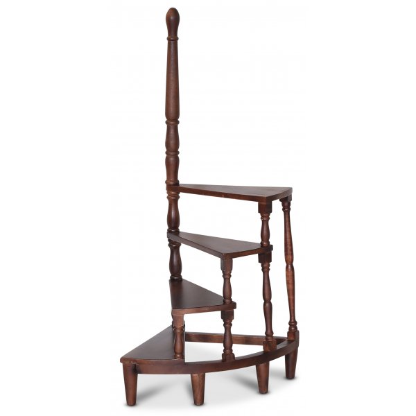 Biblioteksstege i mahogny - Felix + Mbeltassar