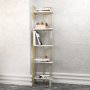 Alice boekenkast - Wit/goud