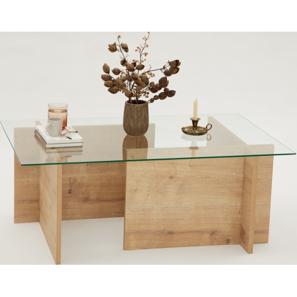 Table basse Escape 105 x 65 cm - Chêne saphir Table basse Escape 105 x 65 cm - Chêne saphir