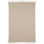 Loke matta 350 x 250 cm - Vit/beige