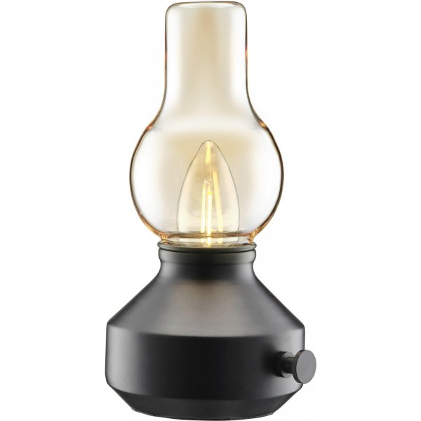 Glimt oplaadbare tafellamp - Zwart Glimt oplaadbare tafellamp - Zwart