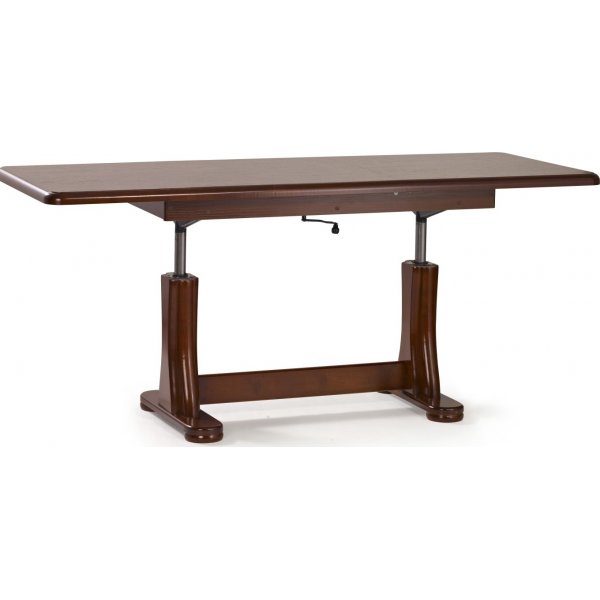 Table basse îlot latéral 125-164 cm - Bois de châtaignier Table basse îlot latéral 125-164 cm - Bois de châtaignier