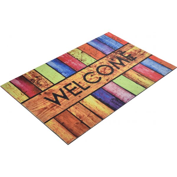 Paillasson Pastel Multicolore - 40 x 60 cm Paillasson Pastel Multicolore - 40 x 60 cm