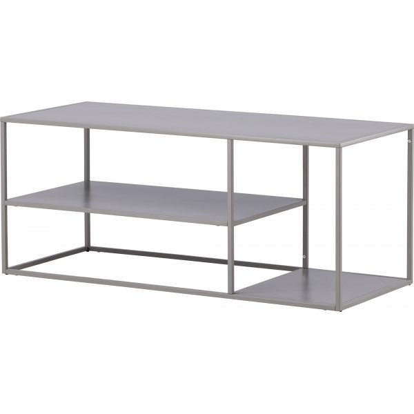 Tr�ne soffbord 120 x 50 cm - Ljusgr�