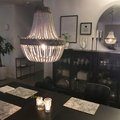 Kundbild Kullampan taklampa med träkulor: Så nöjd med min fina lampa från...