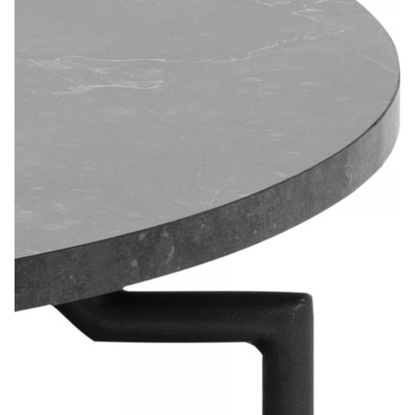 Table basse Goldington Ø80 cm - Noir Table basse Goldington Ø80 cm - Noir