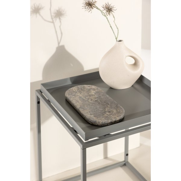 Table d'appoint Porto 45 x 45 cm - Gris foncé Table d'appoint Porto 45 x 45 cm - Gris foncé