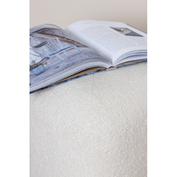 Pouf Tee - Peluche blanc Pouf Tee - Peluche blanc