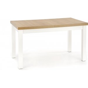 Callahan förlängningsbart matbord 140-220 cm - Riviera ek/vit