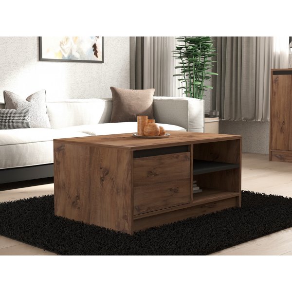 Table basse Kaya 90 x 60 cm - Pin/anthracite Table basse Kaya 90 x 60 cm - Pin/anthracite