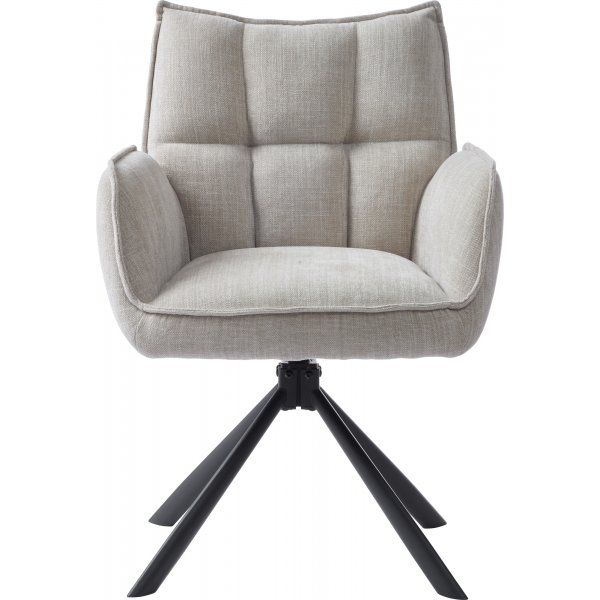 Choice fauteuil - Linnen/zwart Choice fauteuil - Linnen/zwart