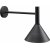 Lampe de faade Tripp - Noir - 50 cm