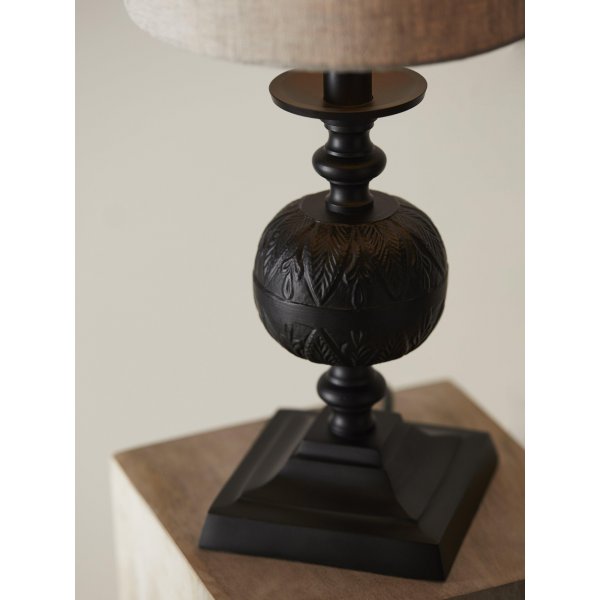 Flory lampfot - Svart - 33 cm Flory lampfot - Svart - 33 cm