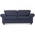 Katja 3-sits soffa - Bl (Tyg)