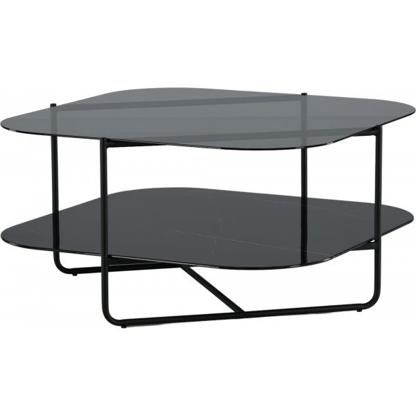 Table basse Fred 85 x 85 cm - Noir Table basse Fred 85 x 85 cm - Noir