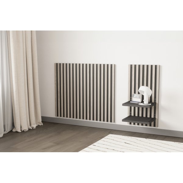 Toulon väggpanel - Svart/whitewash Toulon väggpanel - Svart/whitewash