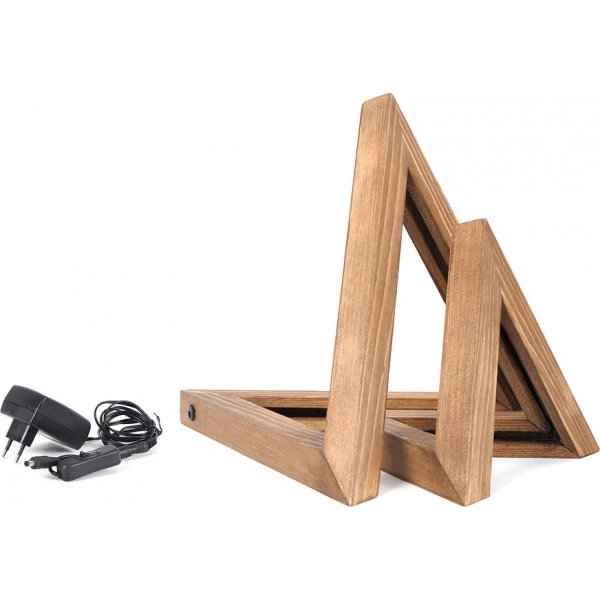 Lampe à poser Cheops 3 - Marron Lampe à poser Cheops 3 - Marron