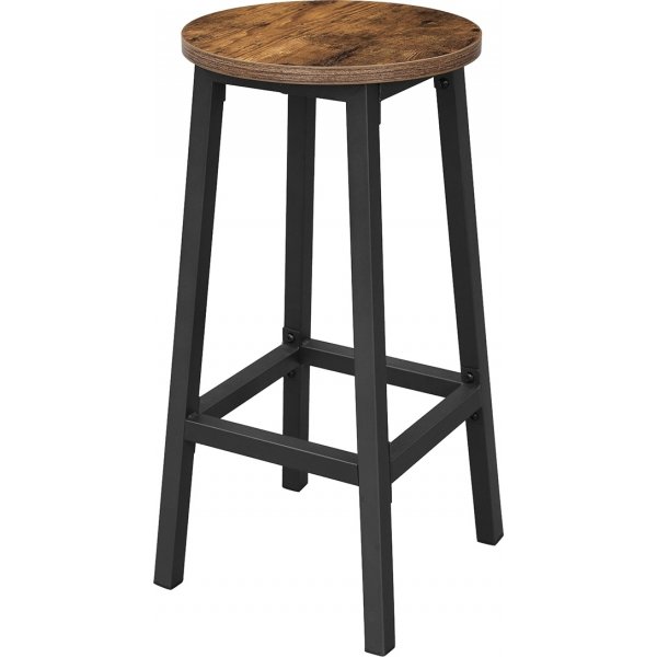 Gillis barstol, 2-pack - Brun/svart Gillis barstol, 2-pack - Brun/svart