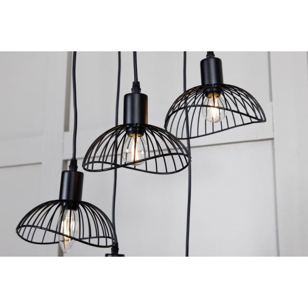 Nätthult taklampa 5 - Svart Nätthult taklampa 5 - Svart