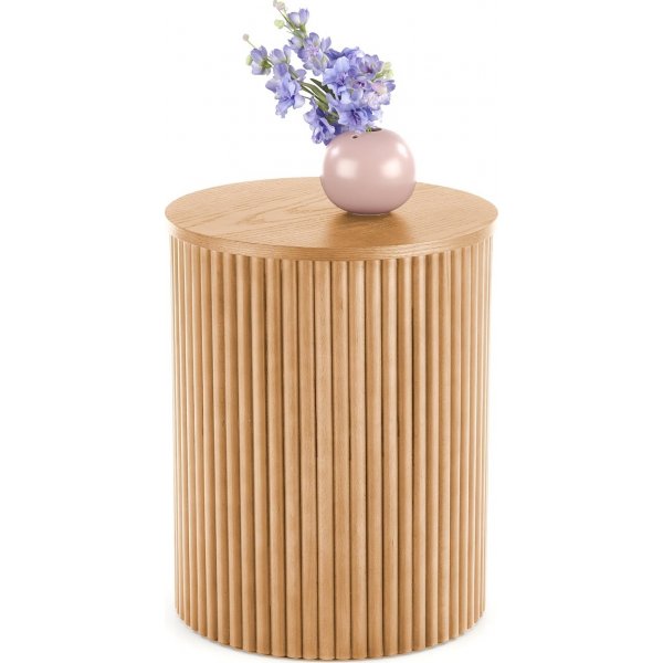 Table basse ronde Celie avec tiges en bois Ø40 cm Table basse ronde Celie avec tiges en bois Ø40 cm