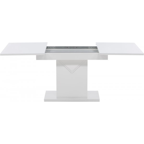 Table à manger Pluto 120-160 x 90 cm - Blanc Table à manger Pluto 120-160 x 90 cm - Blanc