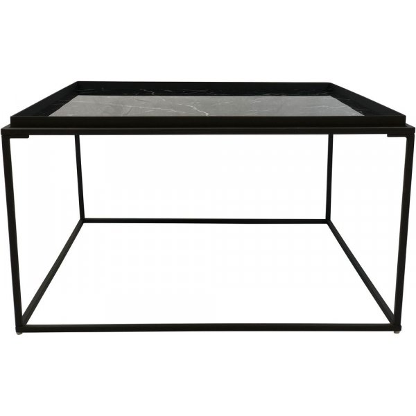 Hilliard soffbord 80 x 80 cm - Svart Hilliard soffbord 80 x 80 cm - Svart