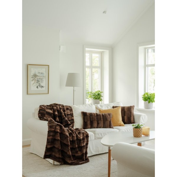 Plaid Browny 120 x 180 cm - Chocolat Plaid Browny 120 x 180 cm - Chocolat