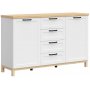Ameli sideboard - Ek/vit