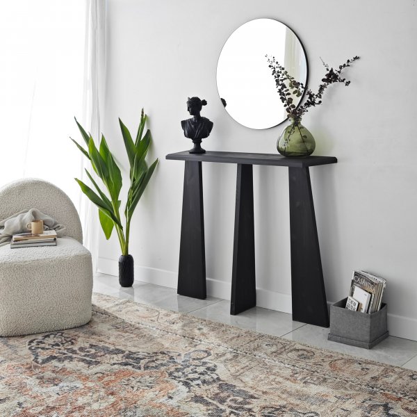 Cleopatra avlastningsbord 100 x 28 cm - Antracit