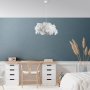 Nubes taklampa 45 cm - Vit