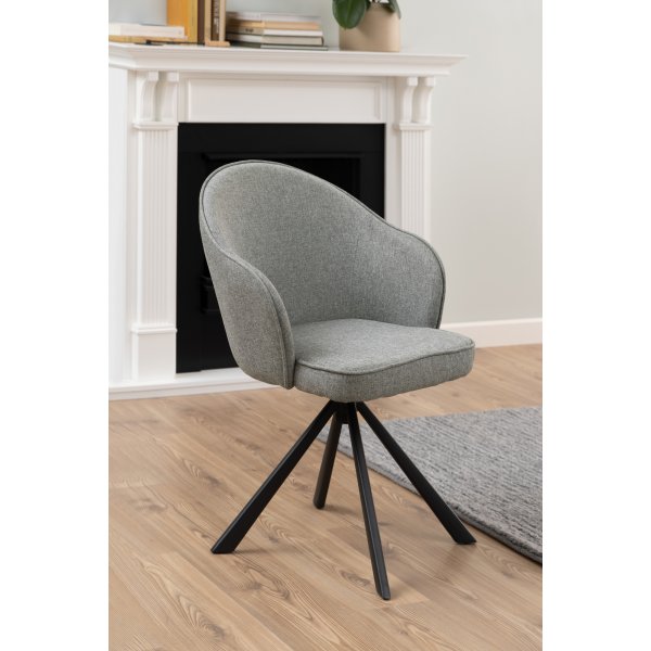 Mitzie karmstol - Grå Mitzie karmstol - Grå