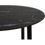 Figo runt soffbord 80 cm - Svart