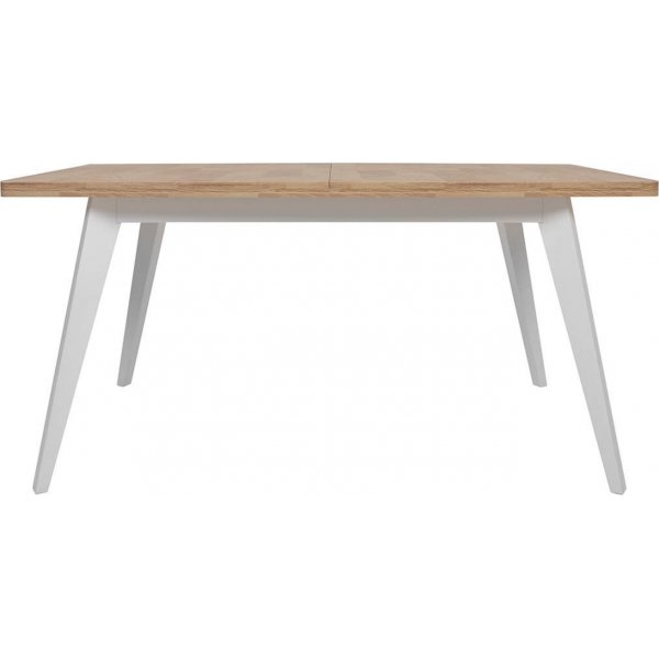 Table à manger Alameda 160-200 x 90 cm - Chêne Westminster/blanc Table à manger Alameda 160-200 x 90 cm - Chêne Westminster/blanc