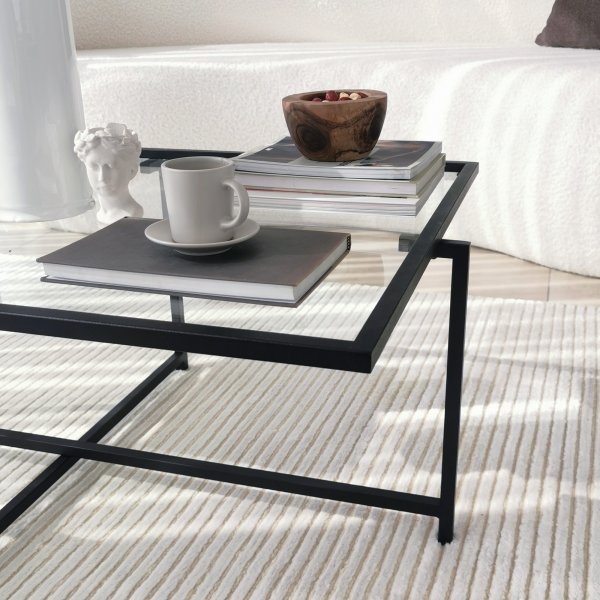 Table basse Sun 94 cm - Noir Table basse Sun 94 cm - Noir