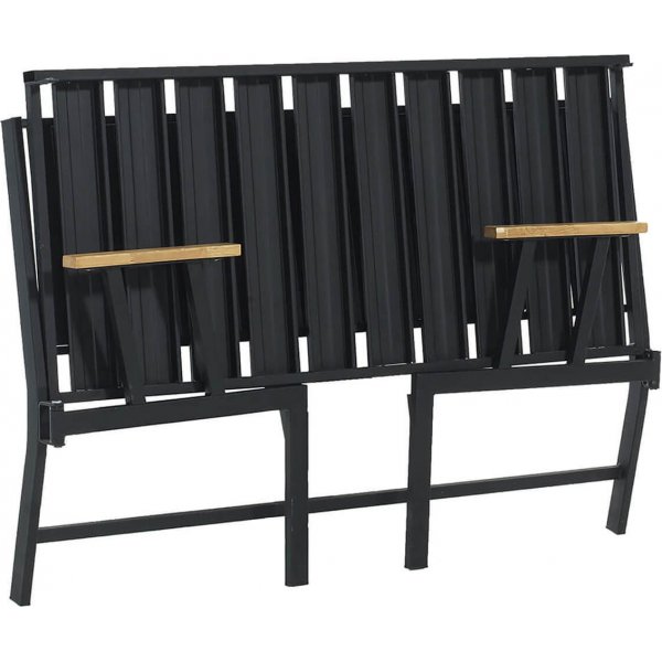 Canap d'extrieur 2 places Lotus - Noir/vert + Nettoyage textile pour meubles