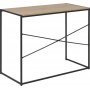Seaford skrivbord 100 cm - Ek/svart