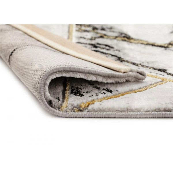 Maskinv�vd matta Diamond Marble - Guld