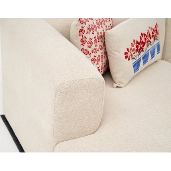 Linden divansoffa vänster - Cream Linden divansoffa vänster - Cream