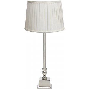 Linné bordslampa - Offwhite/krom - 49 cm