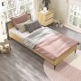 Cadre de lit Aristo 90x190 cm - Feutre/anthracite