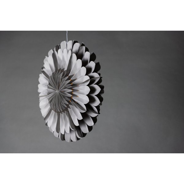 Järvsön adventsstjärna - Mörkgrå/Vit Järvsön adventsstjärna - Mörkgrå/Vit