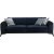 Lisa 3-sits soffa - Marinblå