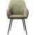 Fauteuil Florida en velours vert olive