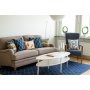 Soffa 3-sits 230 cm - ljus mullvad - Howard Luxor