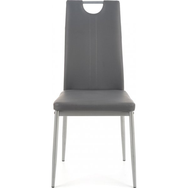 Chaise Jacob en PU gris Chaise Jacob en PU gris