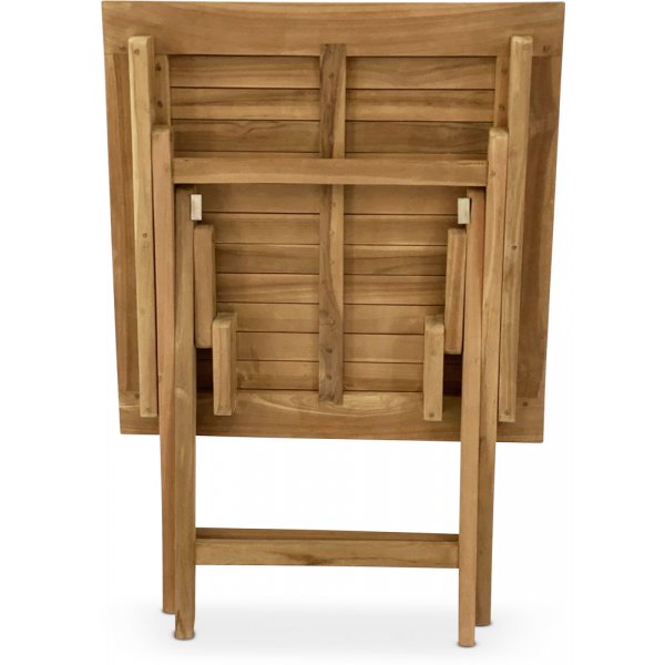 Grunnebo vikbart matbord i teak - 70x70 cm Grunnebo vikbart matbord i teak - 70x70 cm