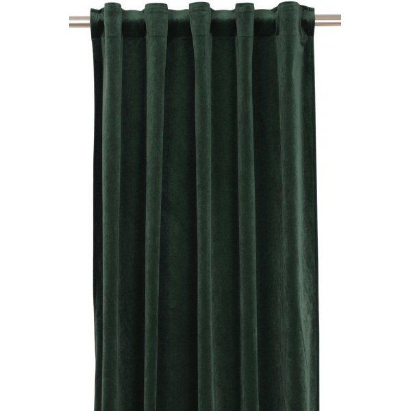 Rideau Elise Lot de 2 2 x 135 x 280 cm - Vert bouteille