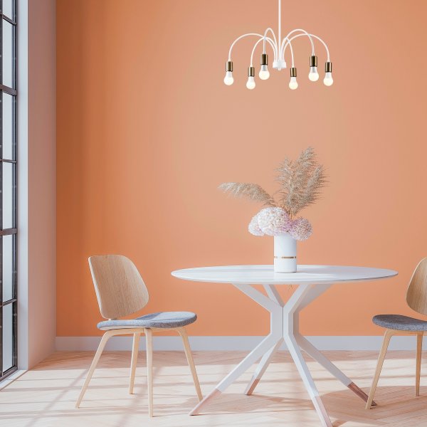 Sork taklampa 1292 - Vit Sork taklampa 1292 - Vit